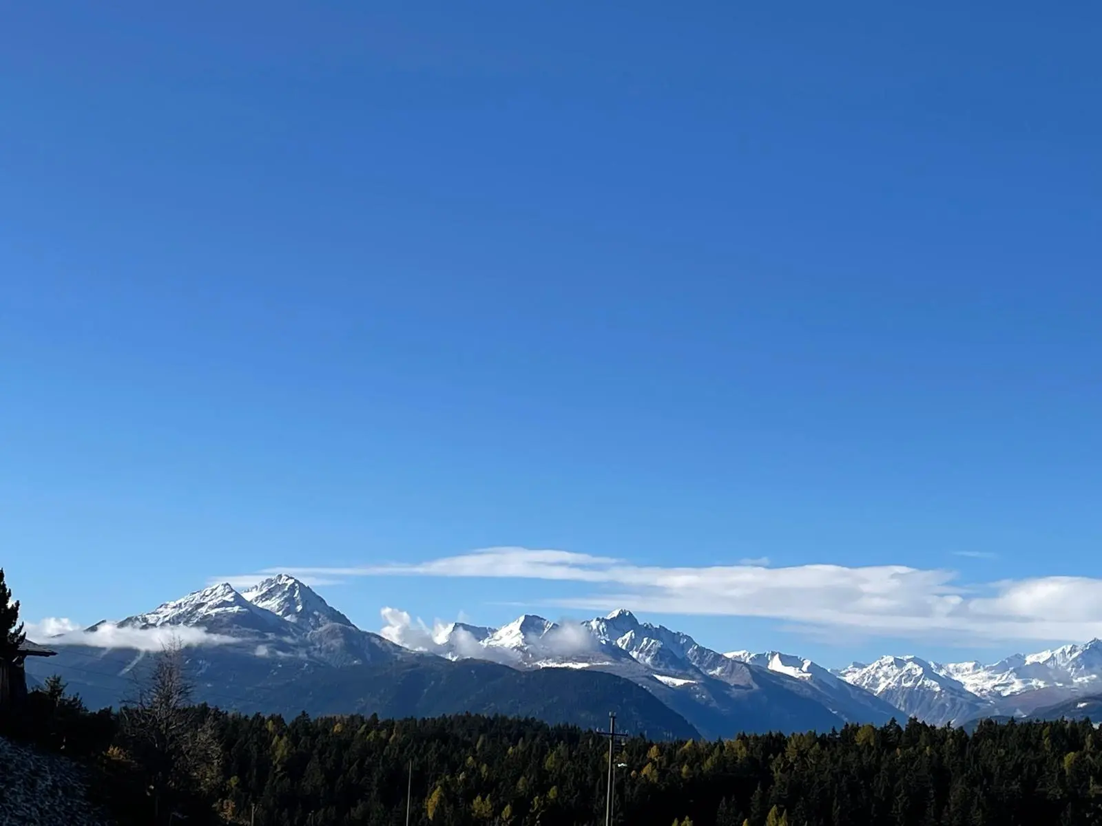 Mountain panorama in South Tyrol